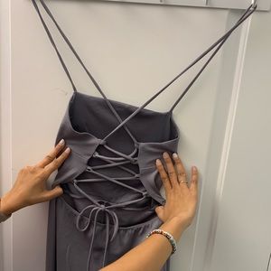 Mendocino backless tie jumpsuit